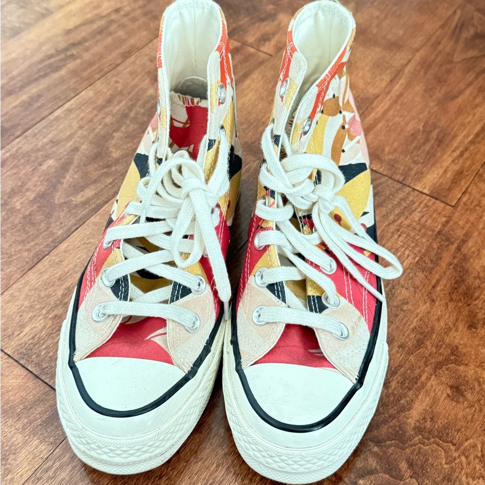 Converse Chuck Taylor Cream High-Tops - Picture 13 of 16